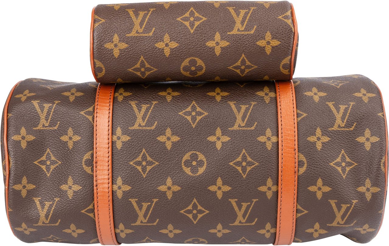Louis Vuitton Louis Vuitton Canvas Monogram Papillon Set Handbag Bruin