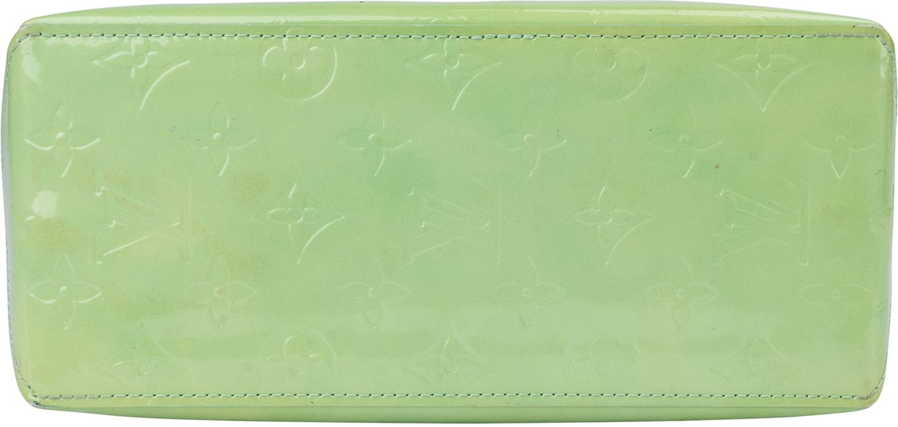 Louis Vuitton Louis Vuitton Green Patent Leather Reade PM Handbag Groen