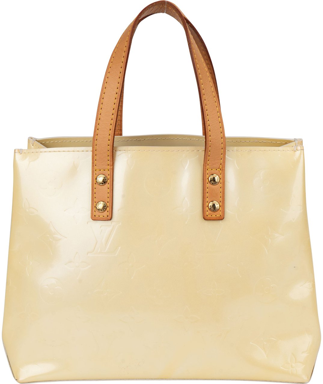 Louis Vuitton Louis Vuitton Vernis Monogram Reade PM Handbag Divers