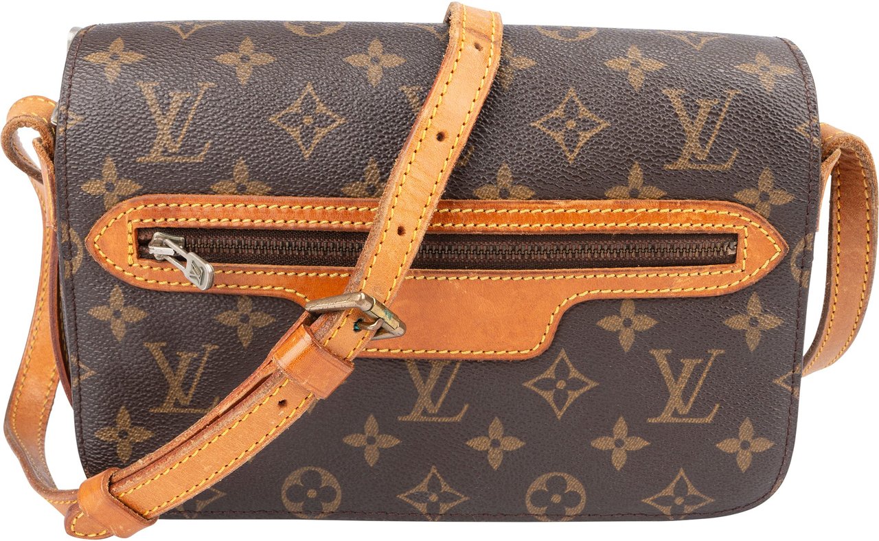 Louis Vuitton Louis Vuitton Canvas Monogram Saint Germain PM Crossbody Bag Bruin