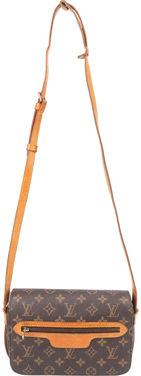 Louis Vuitton Louis Vuitton Canvas Monogram Saint Germain PM Crossbody Bag Bruin