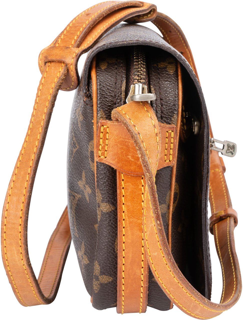 Louis Vuitton Louis Vuitton Canvas Monogram Saint Germain PM Crossbody Bag Bruin