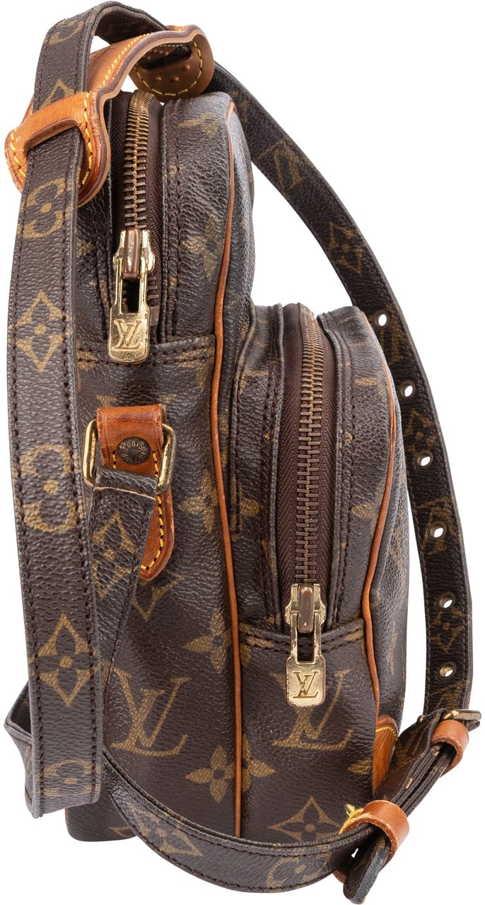 Louis Vuitton Louis Vuitton Canvas Monogram Amazone Crossbody Bag Bruin