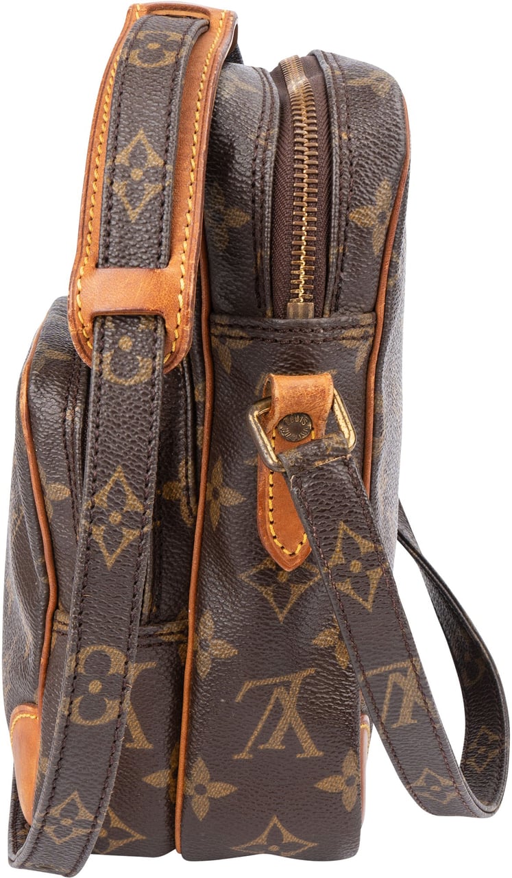 Louis Vuitton Louis Vuitton Canvas Monogram Amazone Crossbody Bag Bruin