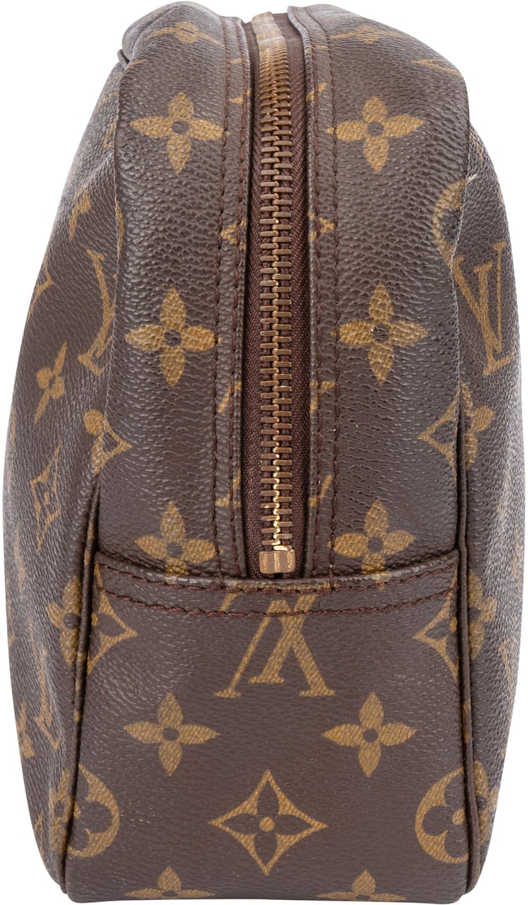 Louis Vuitton Louis Vuitton Canvas Monogram Trousse Toilette 28 Clutch Bruin