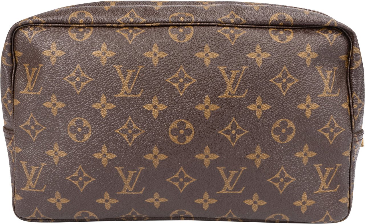 Louis Vuitton Louis Vuitton Canvas Monogram Trousse Toilette 28 Clutch Bruin