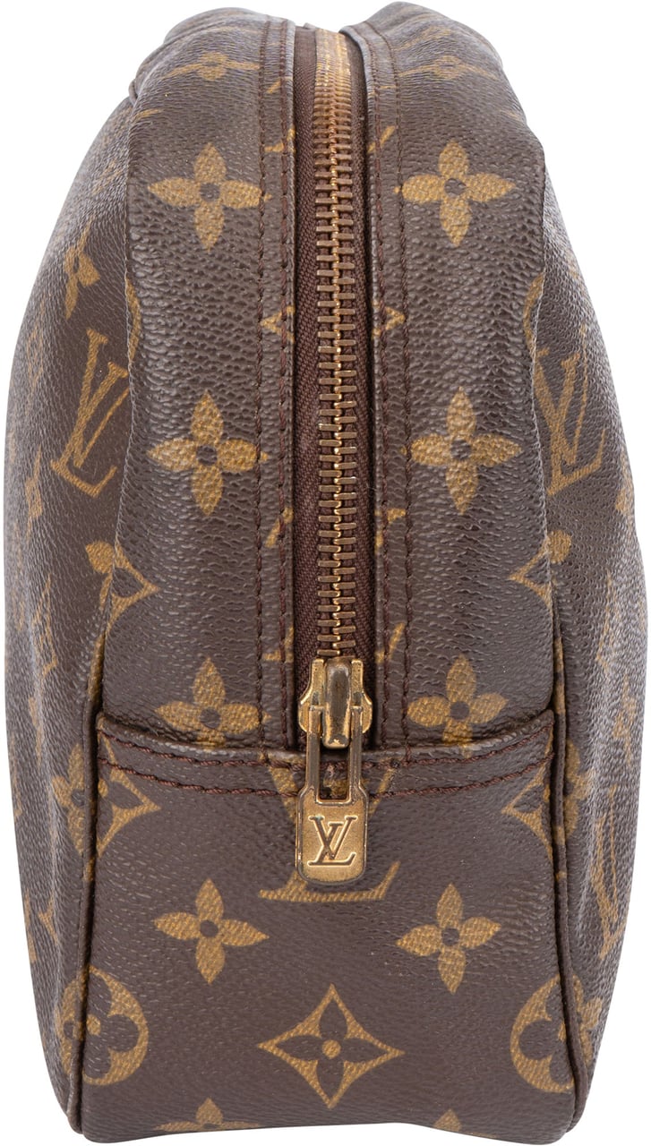 Louis Vuitton Louis Vuitton Canvas Monogram Trousse Toilette 28 Clutch Bruin