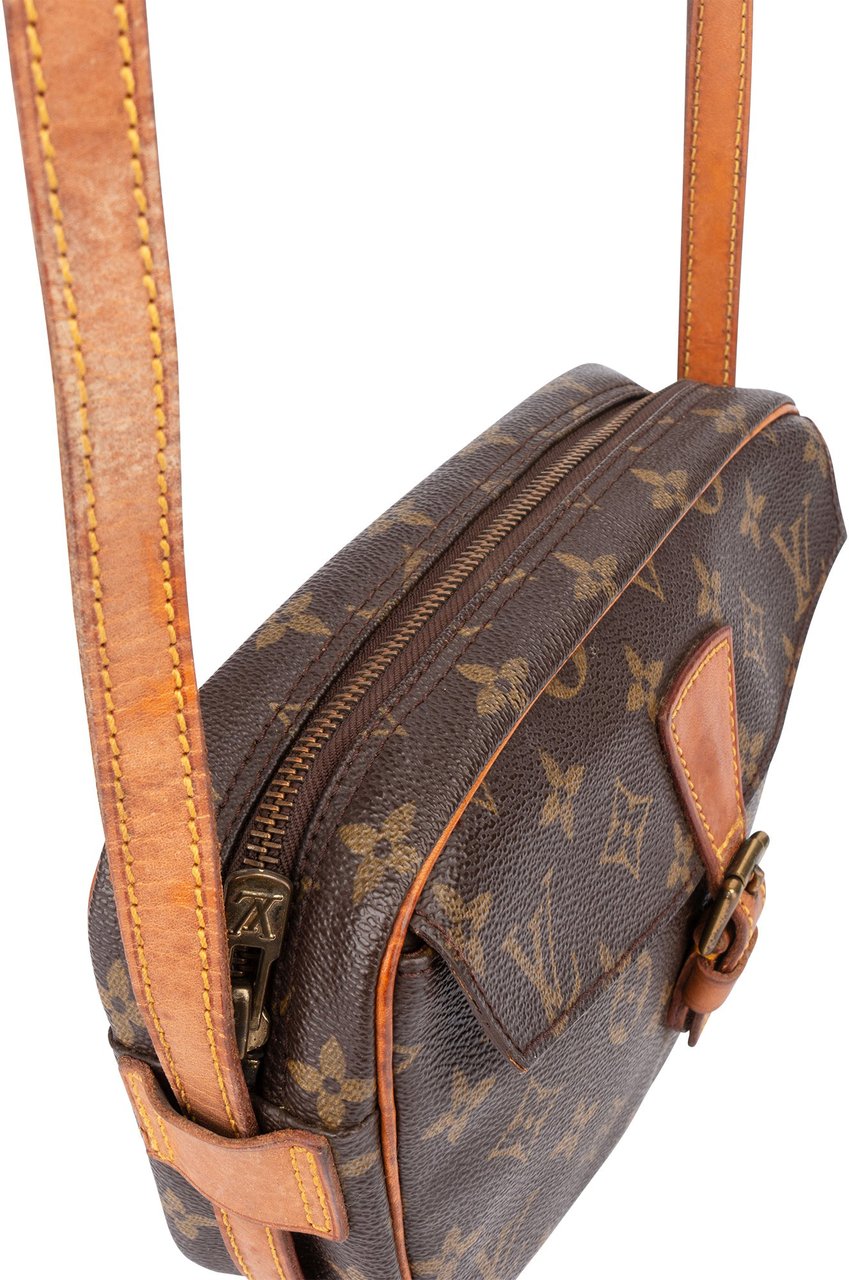 Louis Vuitton Louis Vuitton Canvas Monogram Jeune Fille PM Crossbody Bag Bruin