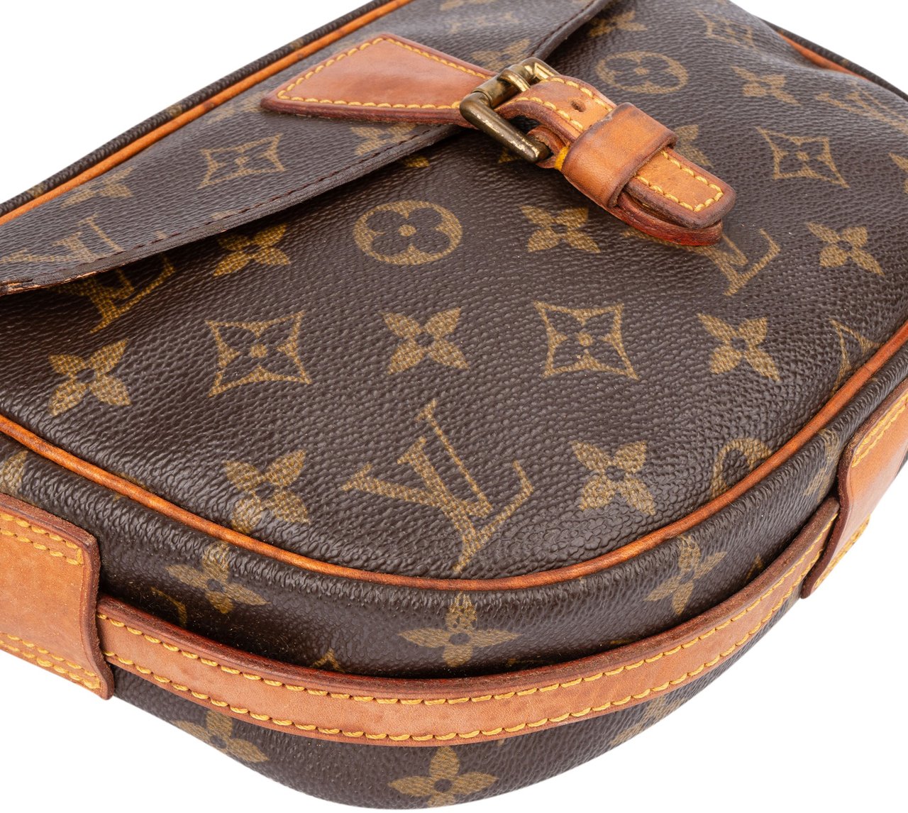 Louis Vuitton Louis Vuitton Canvas Monogram Jeune Fille PM Crossbody Bag Bruin