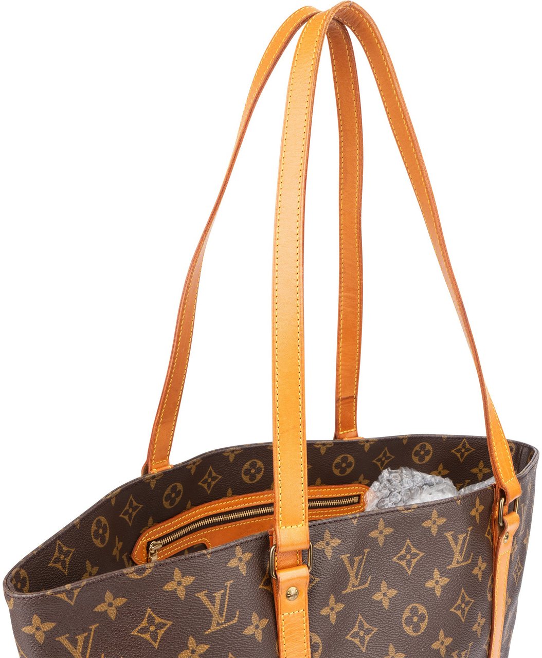 Louis Vuitton Louis Vuitton Canvas Monogram Sac Shopping Shoulder Bag Bruin