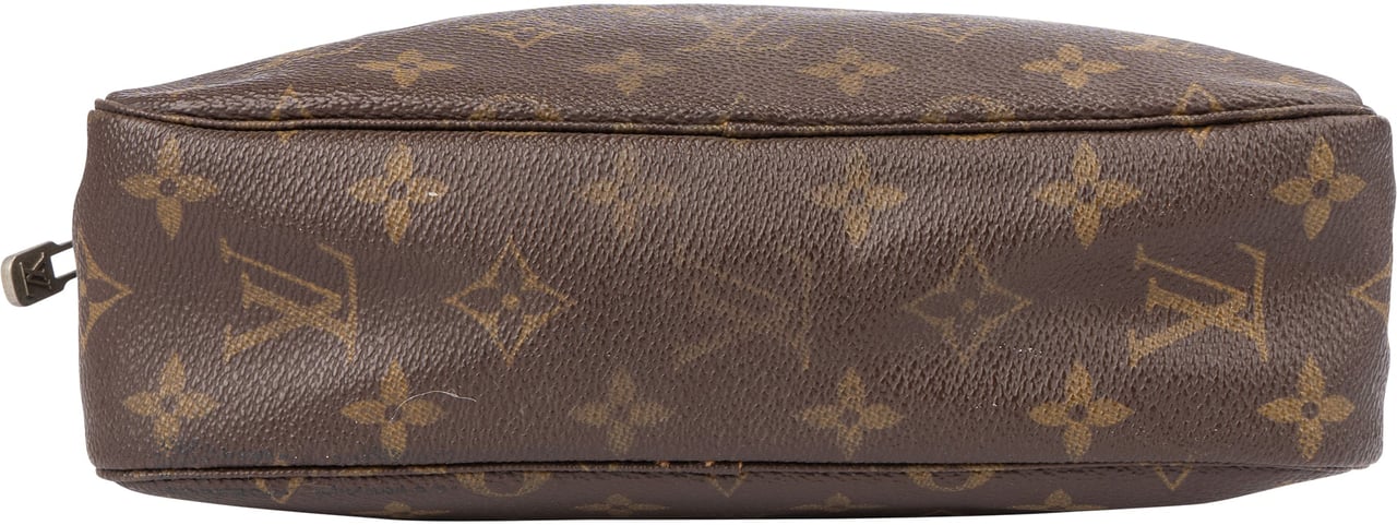 Louis Vuitton Louis Vuitton Canvas Monogram Trousse Toilette 23 Clutch Bruin
