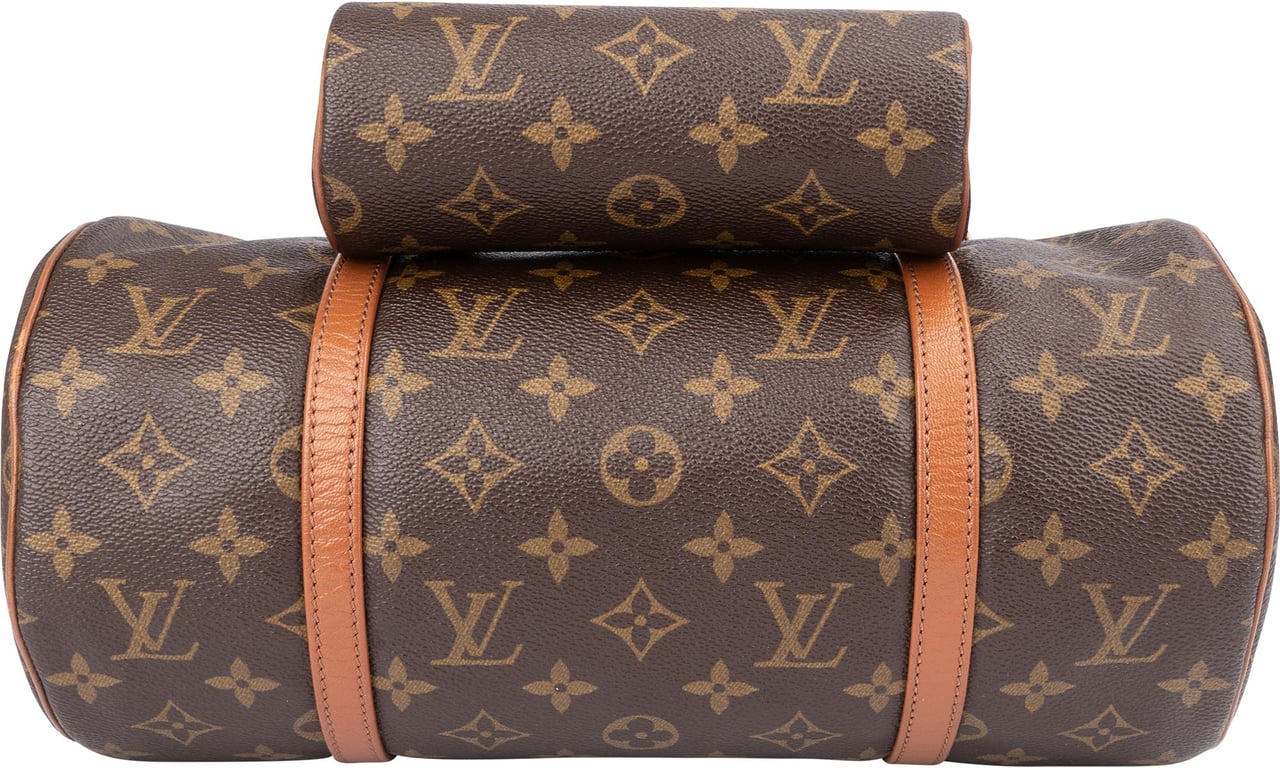 Louis Vuitton Louis Vuitton Canvas Monogran Papillon Set Handbag Bruin