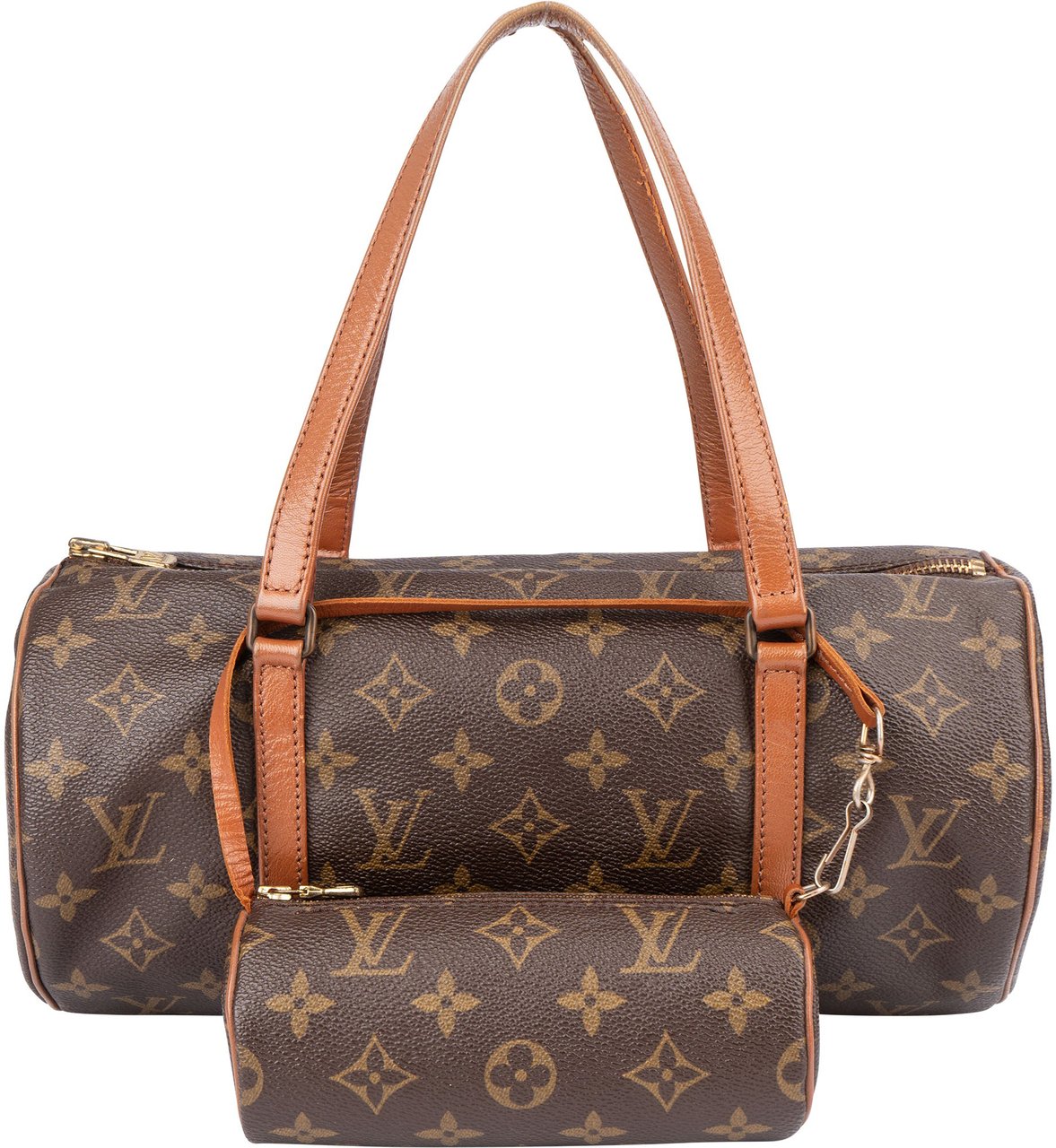 Louis Vuitton Louis Vuitton Canvas Monogran Papillon Set Handbag Bruin