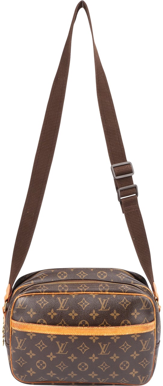 Louis Vuitton Louis Vuitton Canvas Monogram Reporter PM Crossbody Bag Bruin