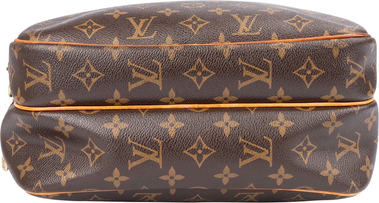 Louis Vuitton Louis Vuitton Canvas Monogram Reporter PM Crossbody Bag Bruin