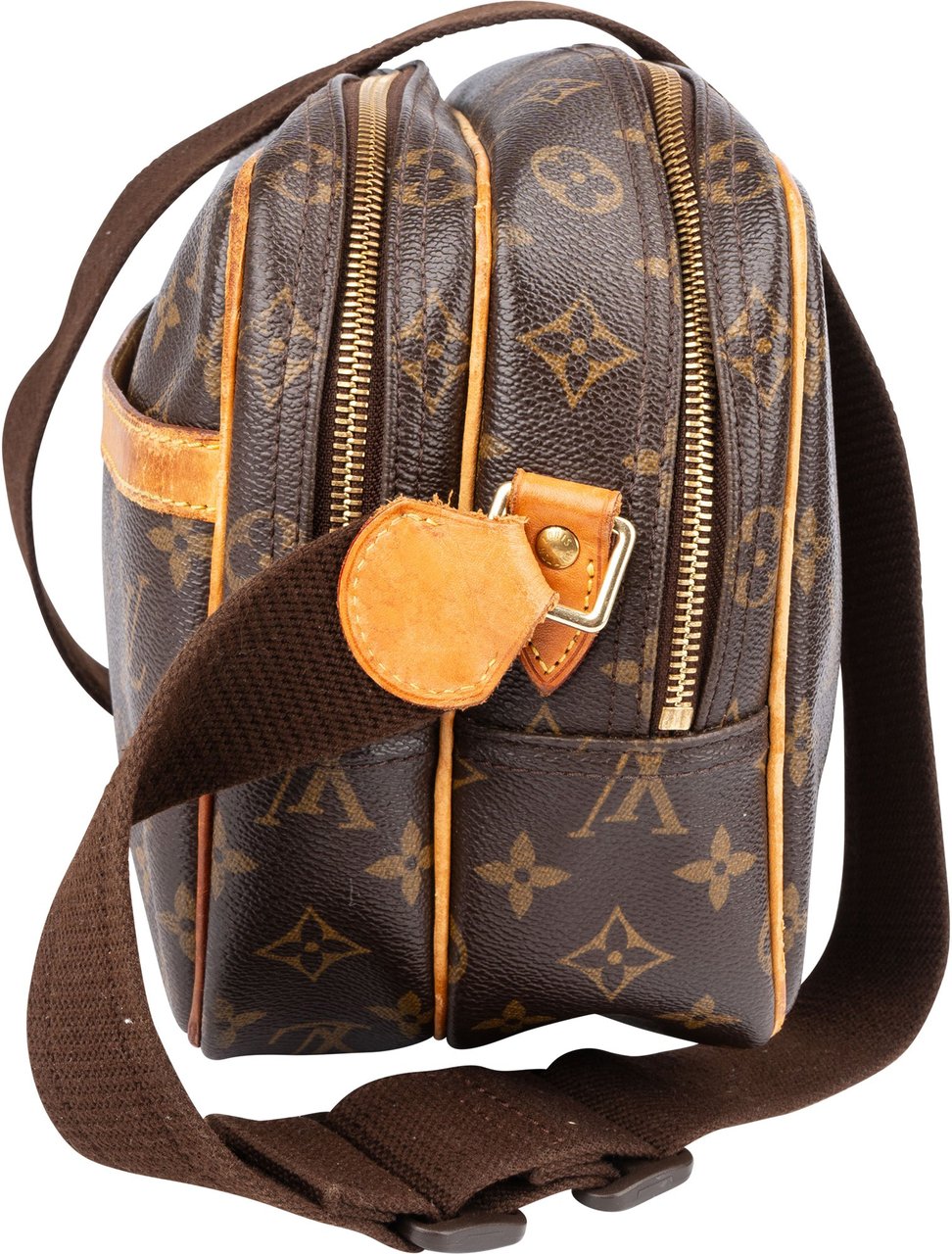 Louis Vuitton Louis Vuitton Canvas Monogram Reporter PM Crossbody Bag Bruin