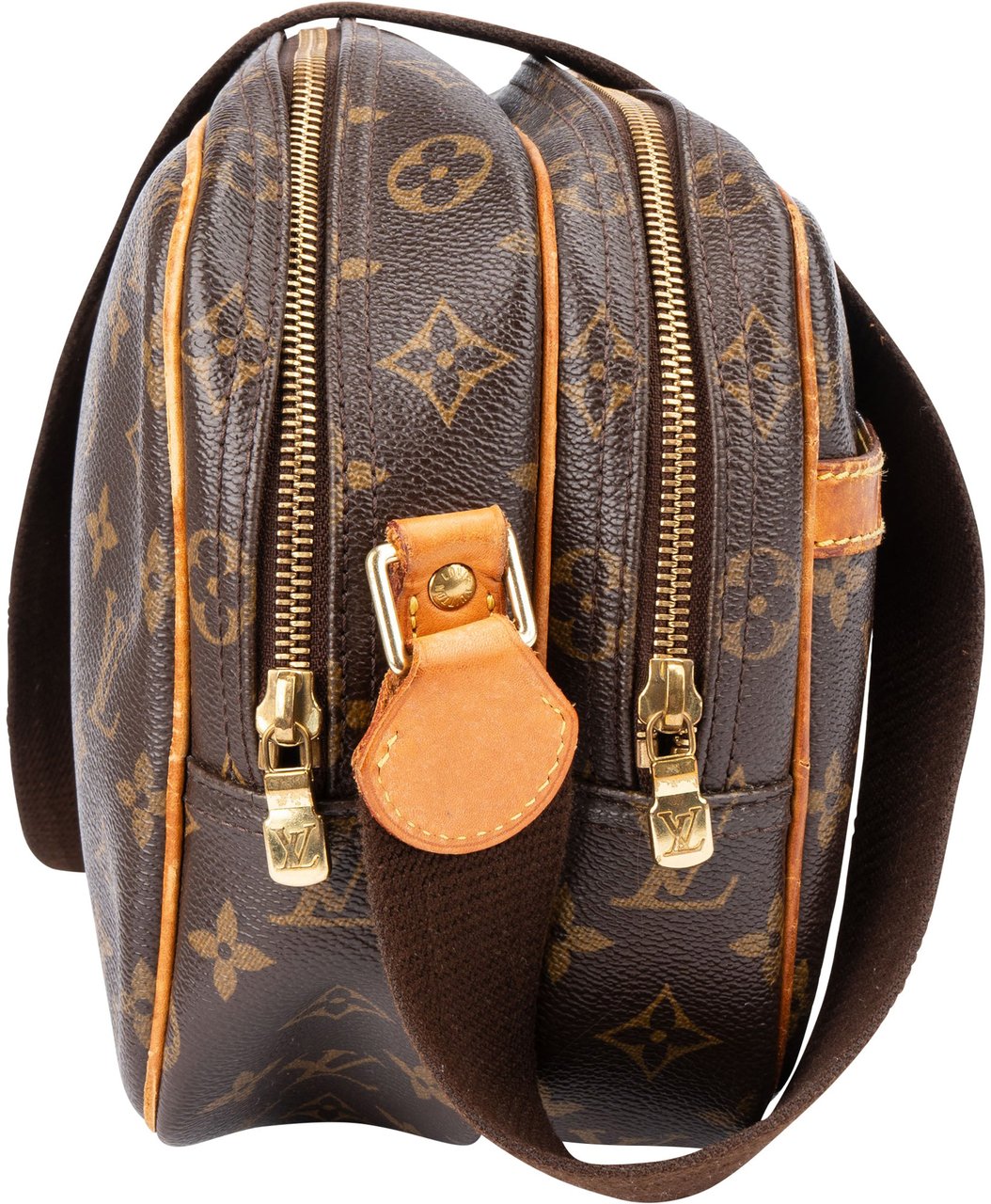 Louis Vuitton Louis Vuitton Canvas Monogram Reporter PM Crossbody Bag Bruin