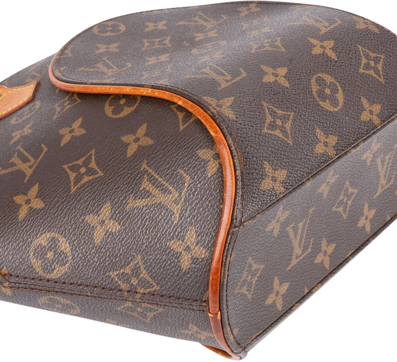 Louis Vuitton Louis Vuitton Canvas Monogram Ellipse PM Handbag Bruin