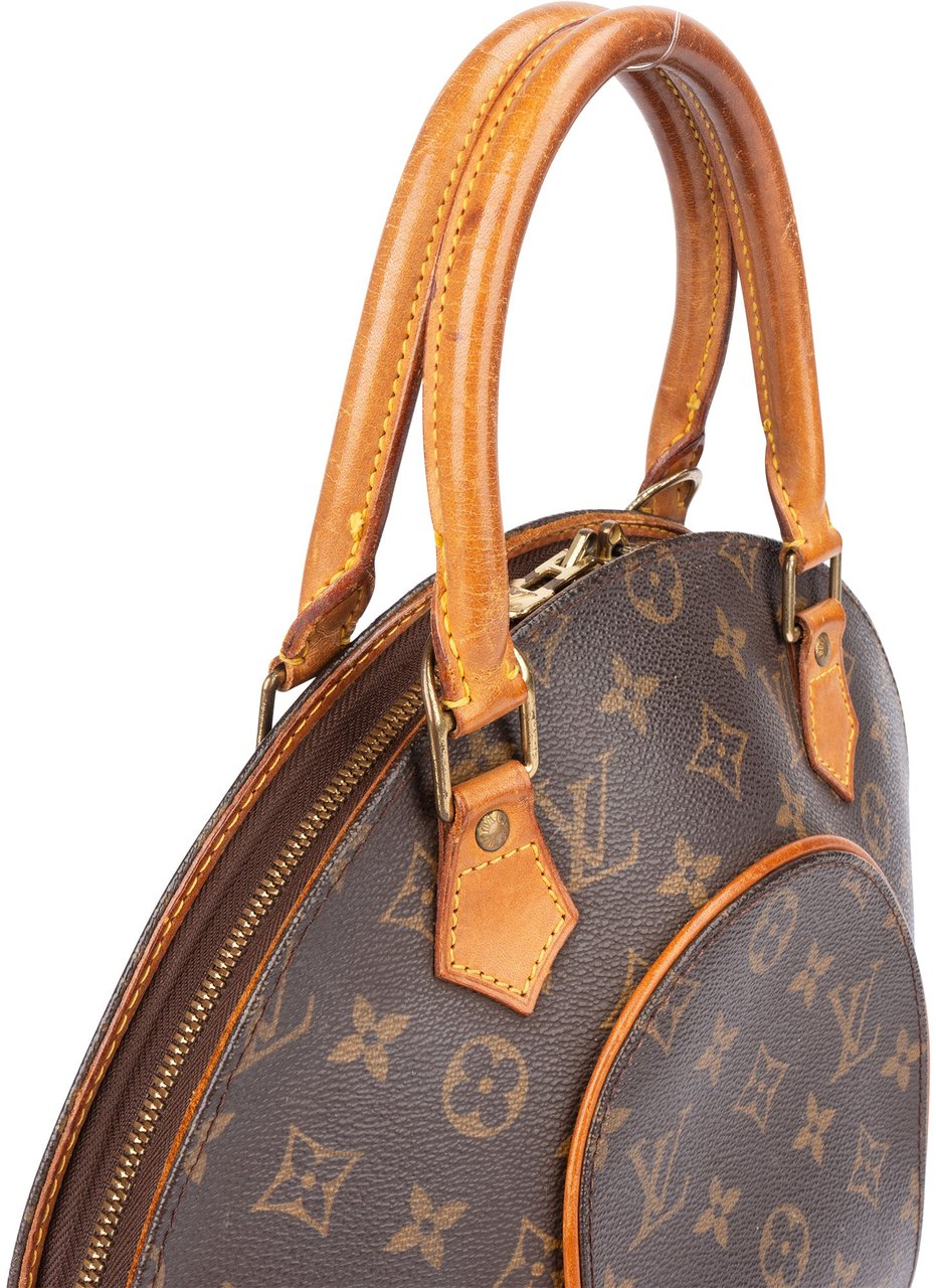 Louis Vuitton Louis Vuitton Canvas Monogram Ellipse PM Handbag Bruin