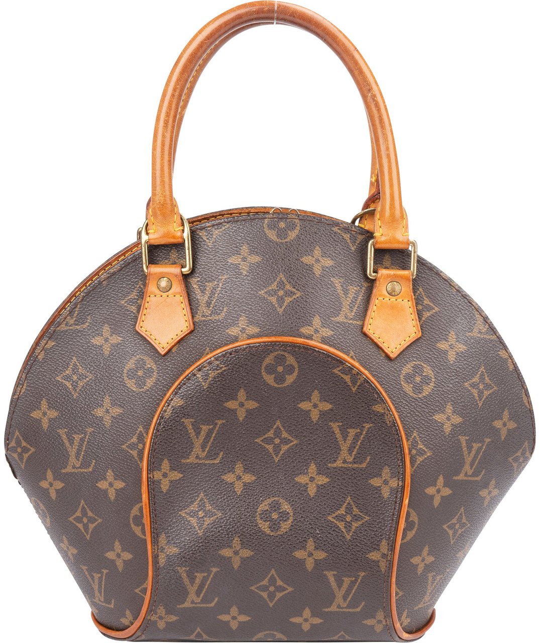 Louis Vuitton Louis Vuitton Canvas Monogram Ellipse PM Handbag Bruin