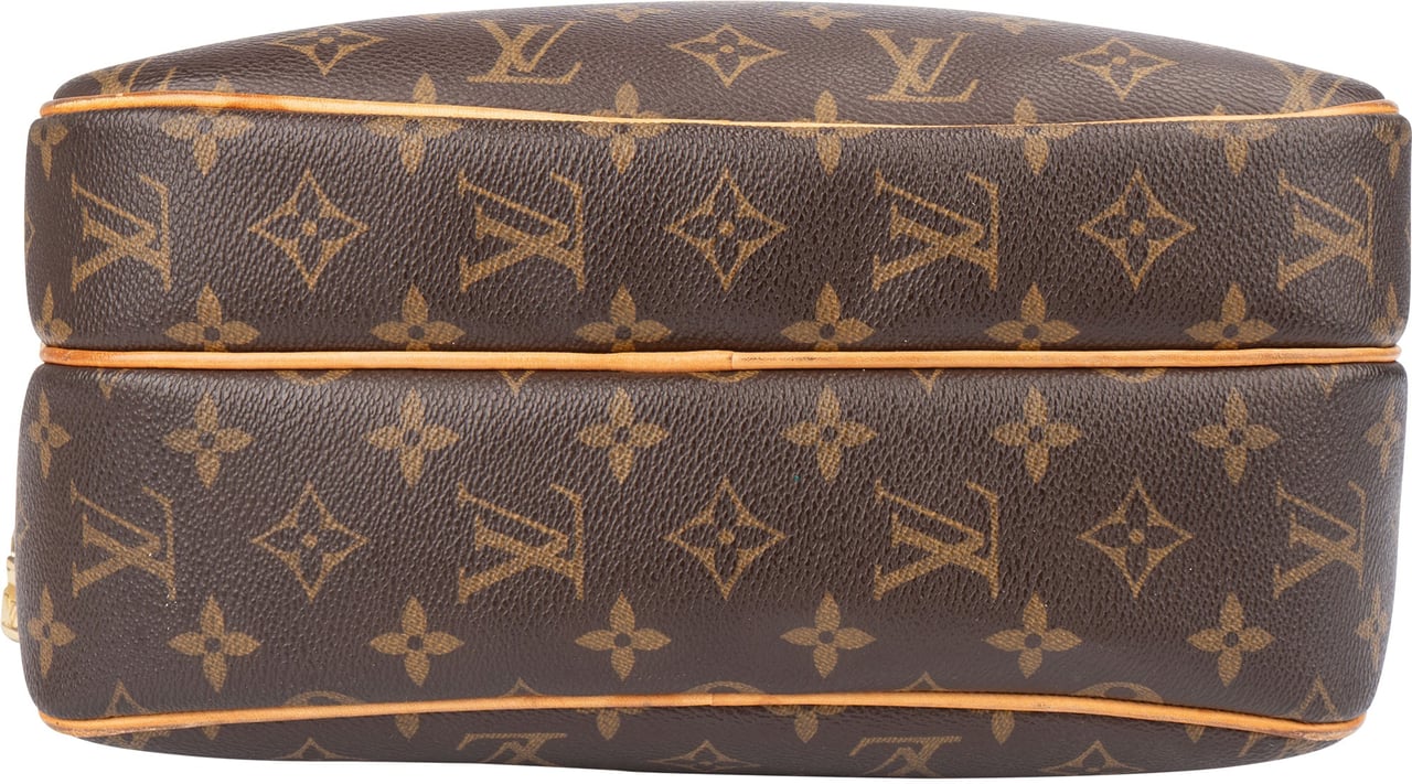 Louis Vuitton Louis Vuitton Canvas Monogram Reporter PM Crossbody Bag Bruin