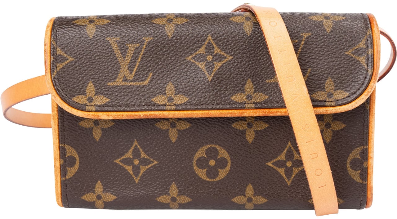 Louis Vuitton Louis Vuitton Canvas Monogram Pochette Florentine Waist Bum Bag Bruin