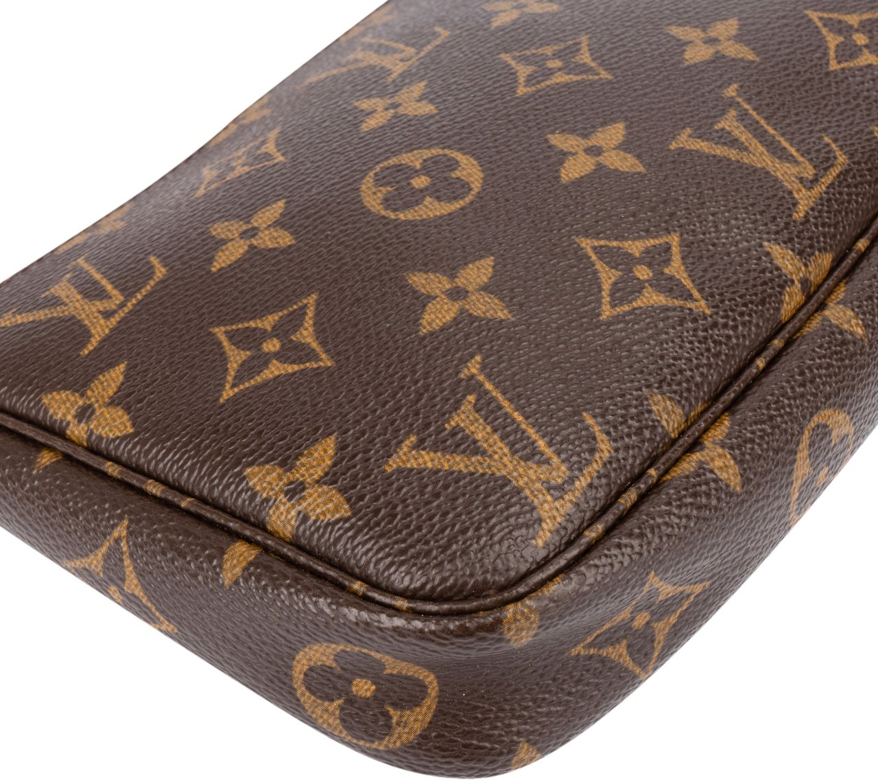 Louis Vuitton Louis Vuitton Canvas Monogram Pochette Accessoire Handbag Bruin