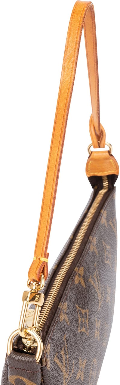 Louis Vuitton Louis Vuitton Canvas Monogram Pochette Accessoire Handbag Bruin