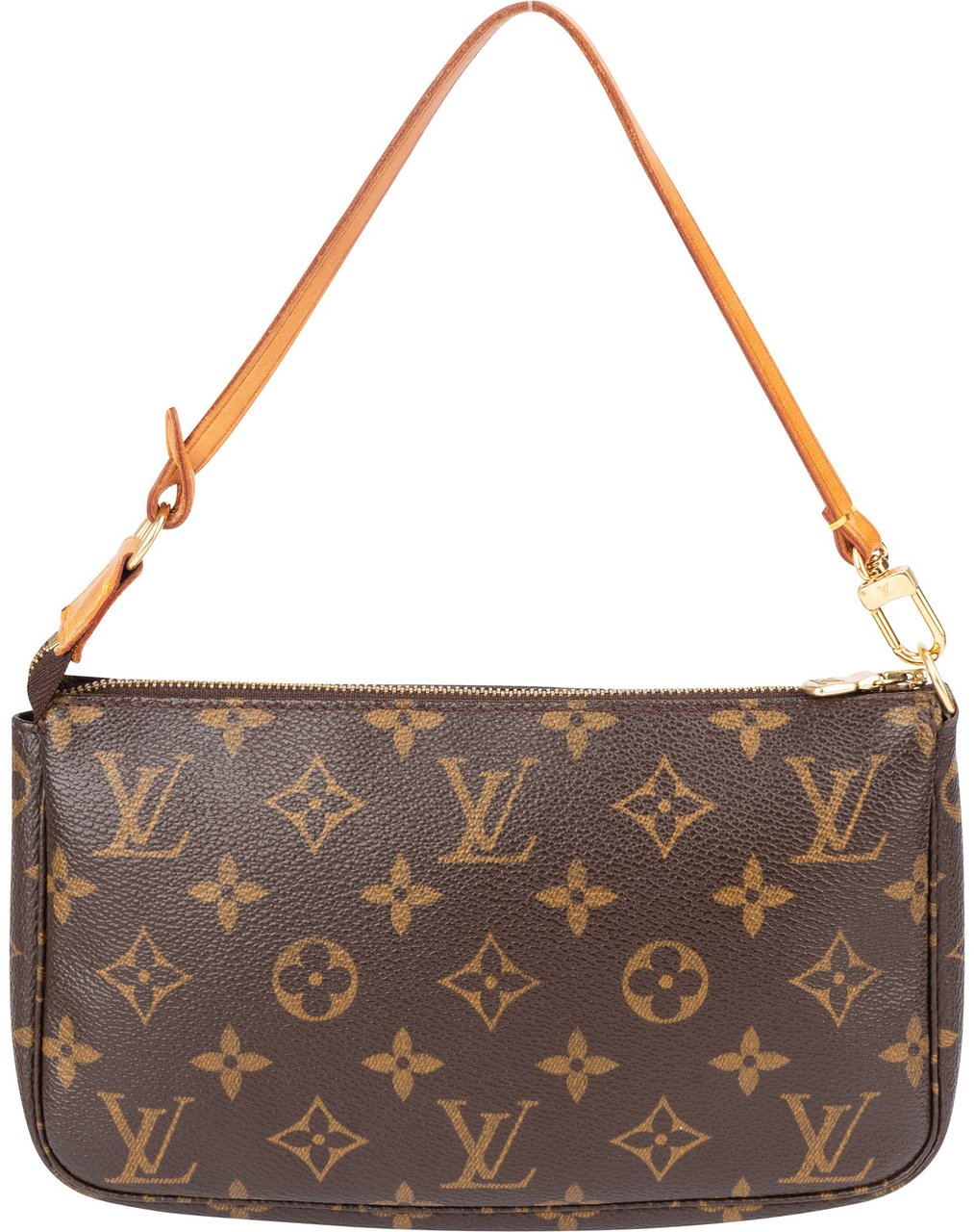 Louis Vuitton Louis Vuitton Canvas Monogram Pochette Accessoire Handbag Bruin