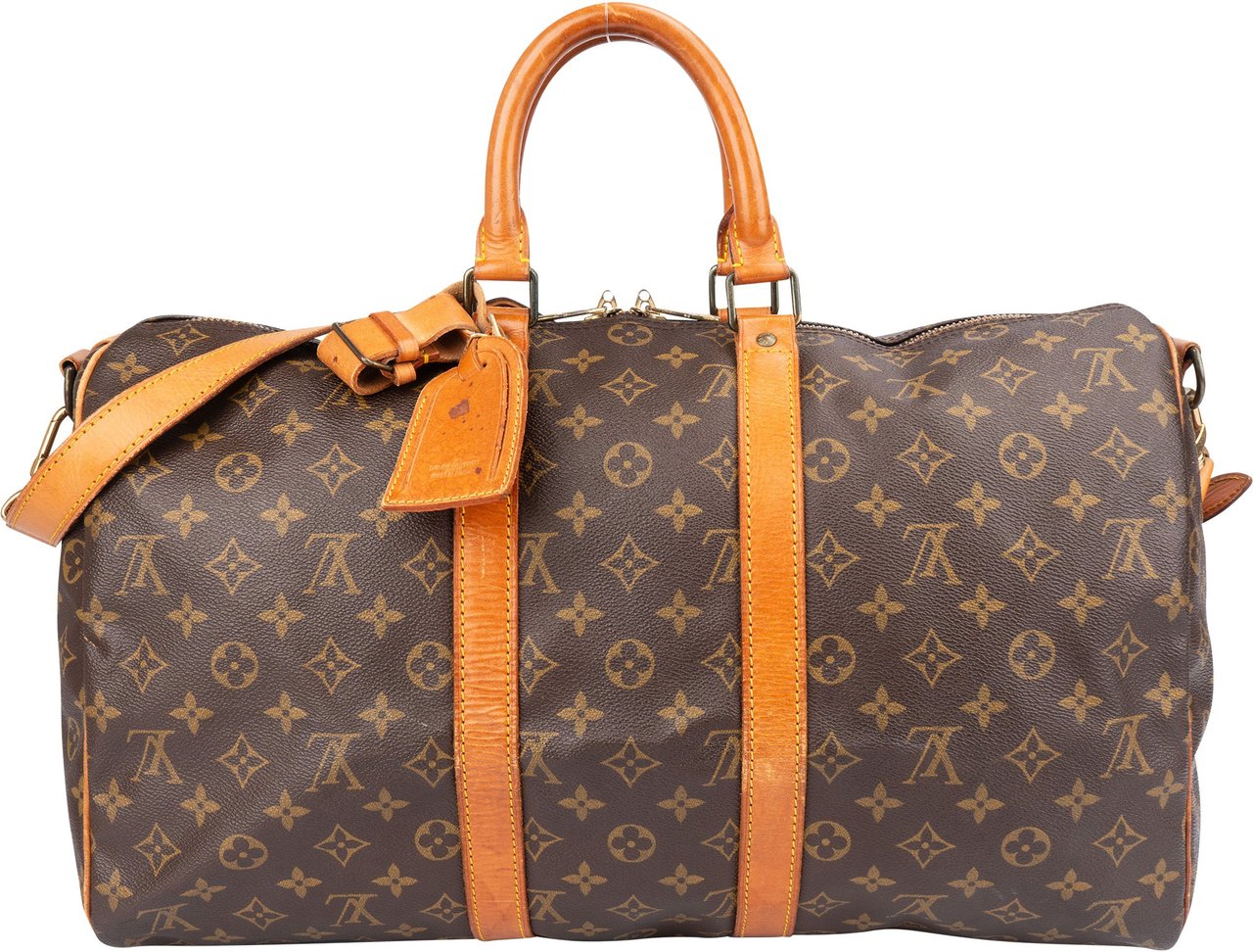 Louis Vuitton Louis Vuitton Canvas Monogram Keepall 45 Bandouliere Bruin