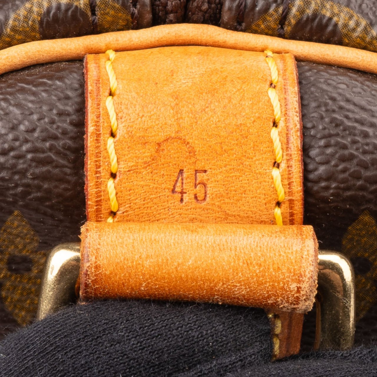 Louis Vuitton Louis Vuitton Canvas Monogram Keepall 45 Bandouliere Bruin