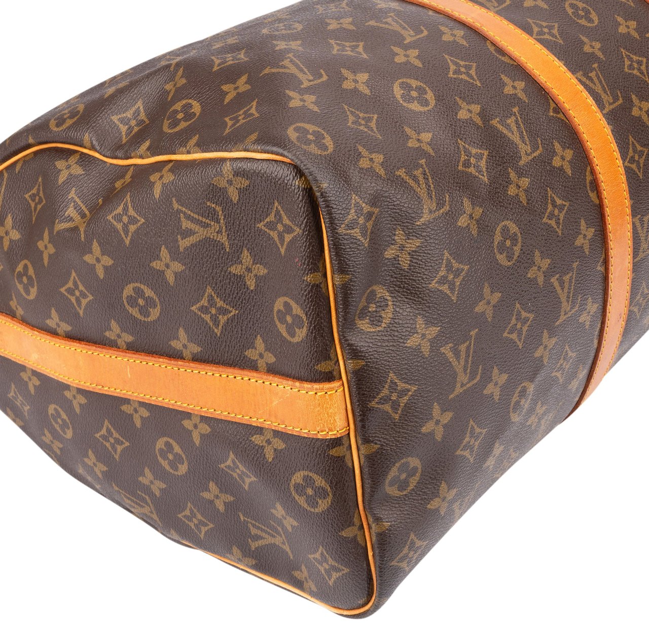 Louis Vuitton Louis Vuitton Canvas Monogram Keepall 50 Bandouliere Bruin