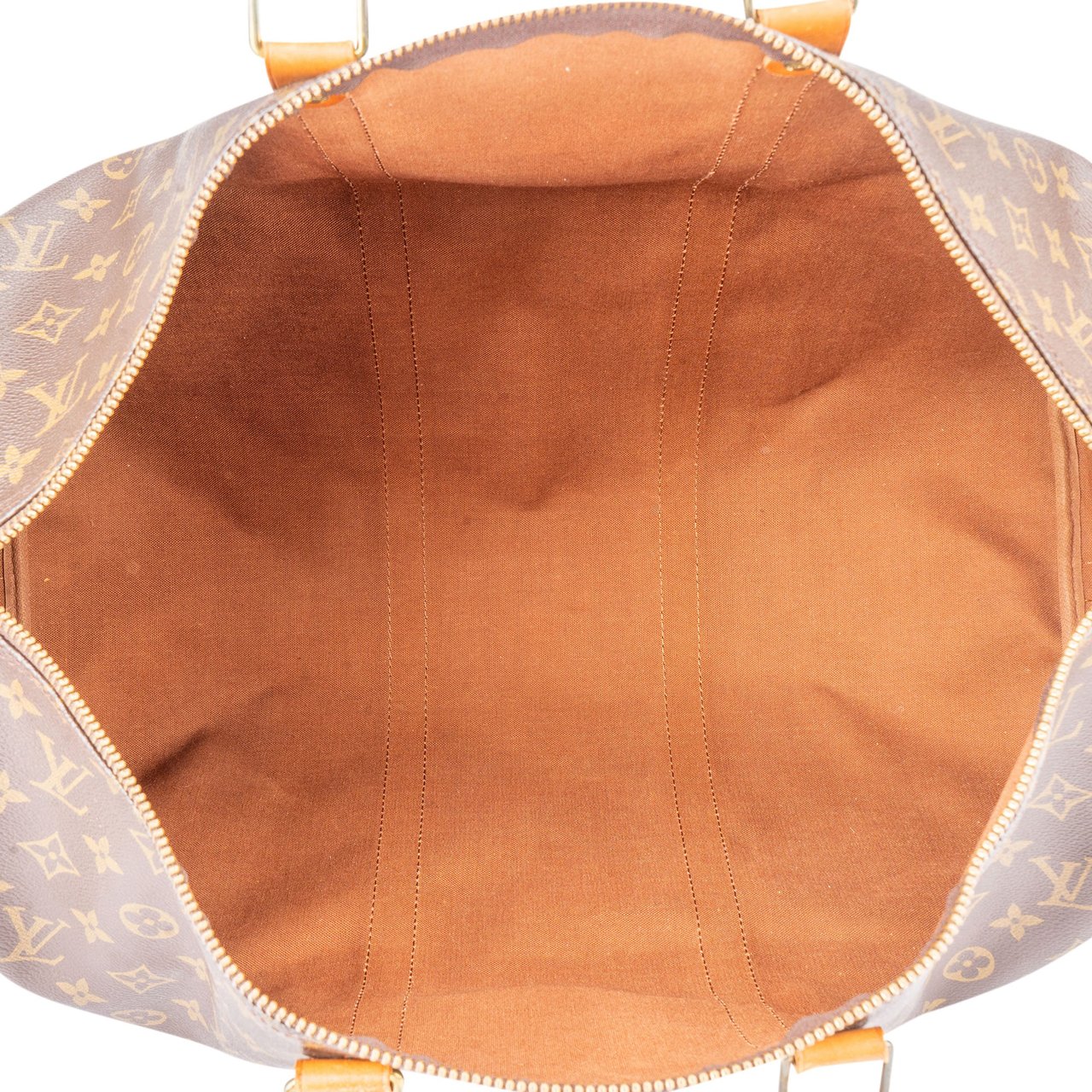 Louis Vuitton Louis Vuitton Canvas Monogram Keepall 50 Bandouliere Bruin