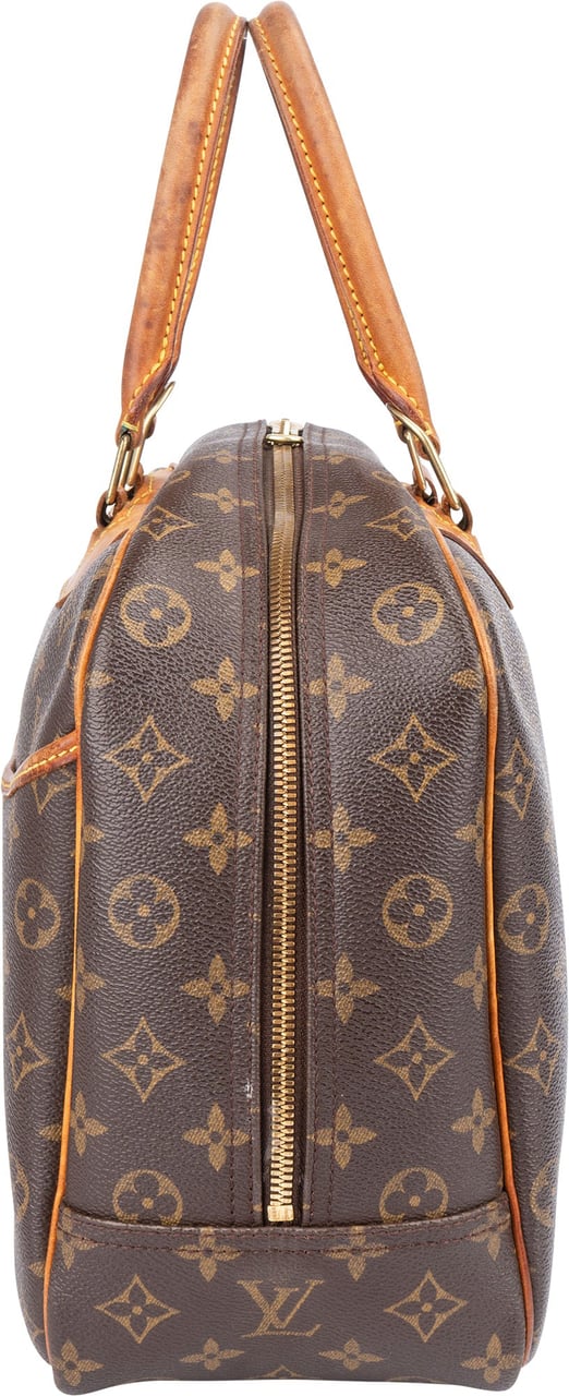 Louis Vuitton Louis Vuitton Canvas Monogram Deauville Handbag Bruin