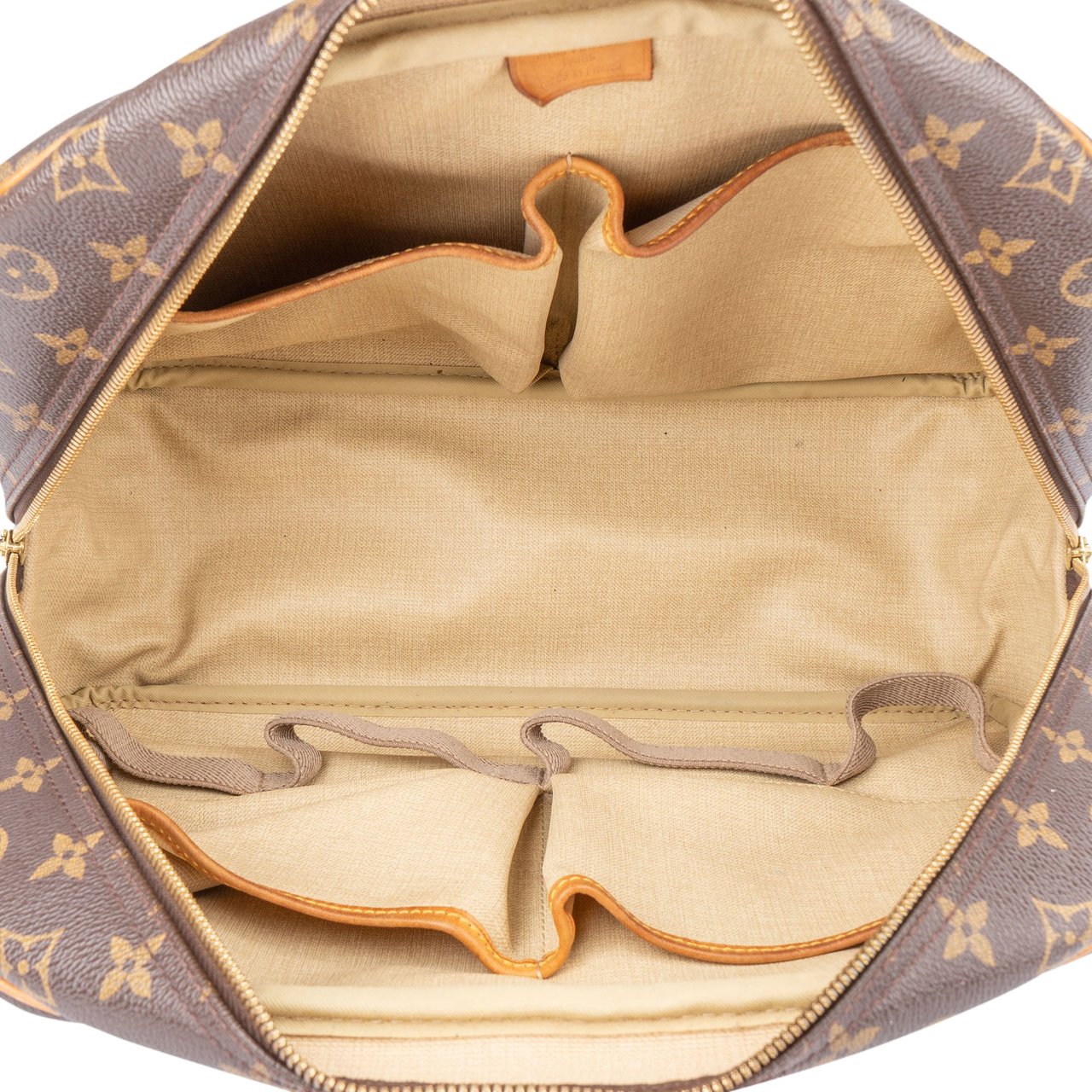 Louis Vuitton Louis Vuitton Canvas Monogram Deauville Handbag Bruin