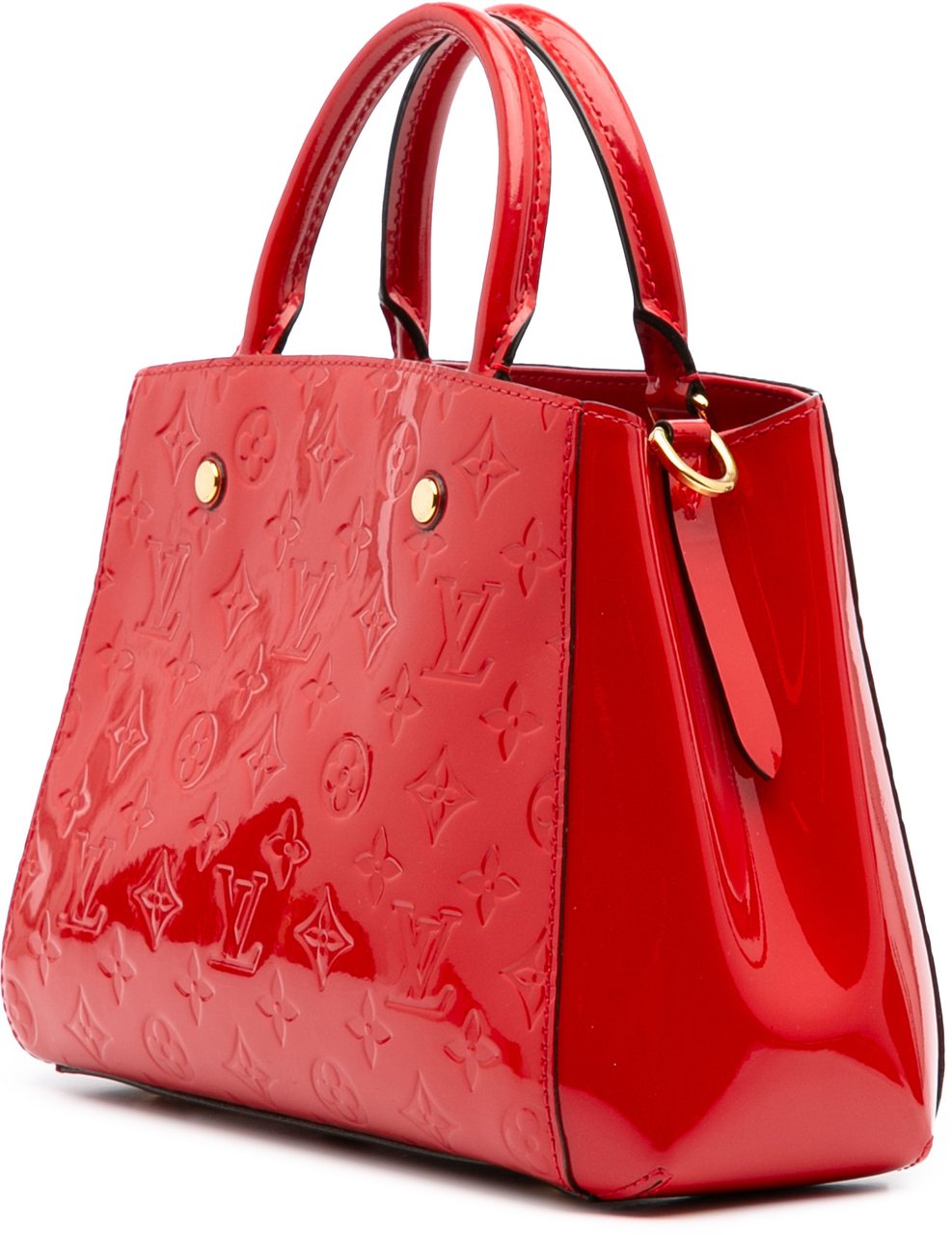Louis Vuitton Monogram Vernis Montaigne BB Rood