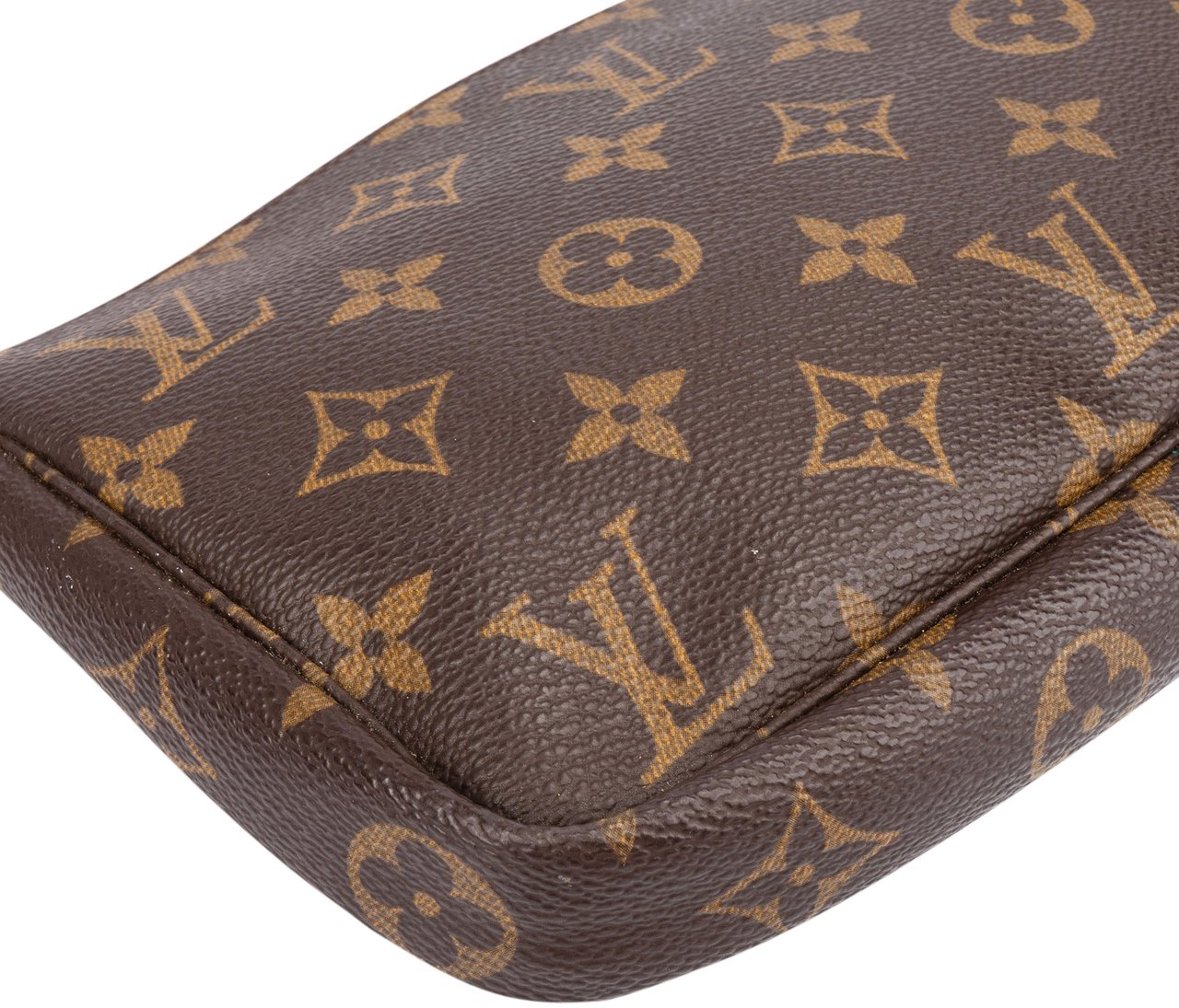Louis Vuitton Louis Vuitton Canvas Monogram Pochette Accessoire Handbag Bruin