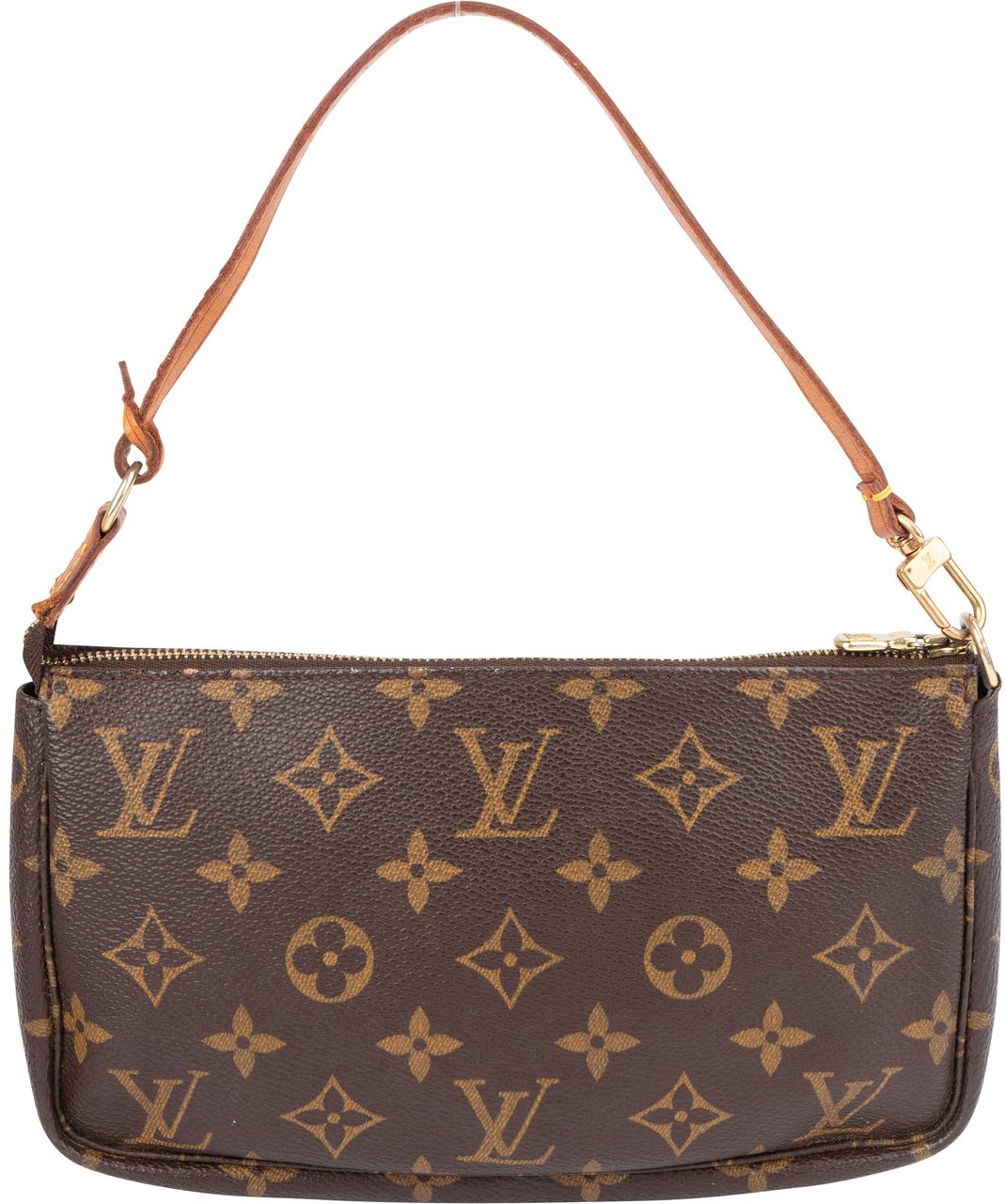 Louis Vuitton Louis Vuitton Canvas Monogram Pochette Accessoire Handbag Bruin