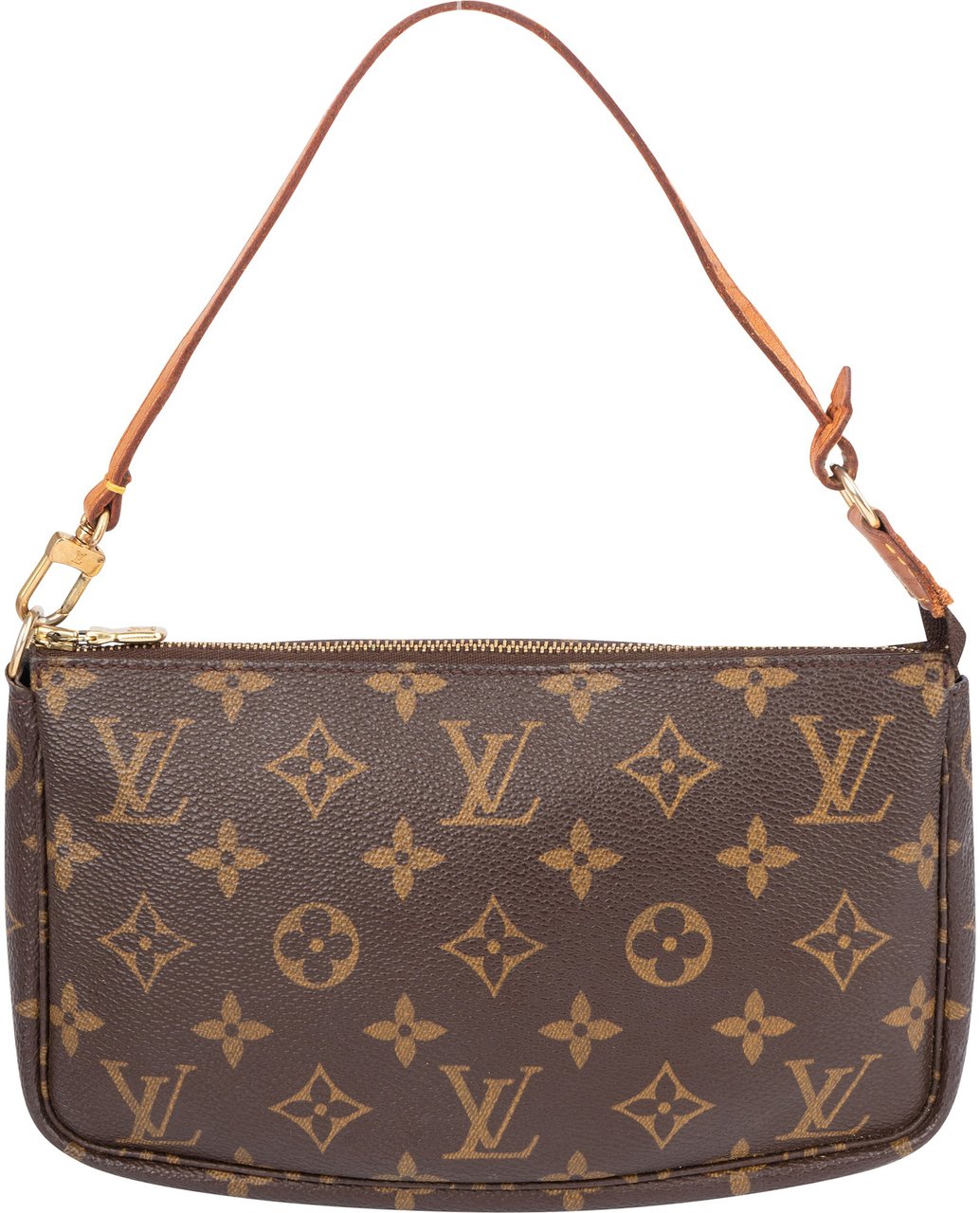 Louis Vuitton Louis Vuitton Canvas Monogram Pochette Accessoire Handbag Bruin