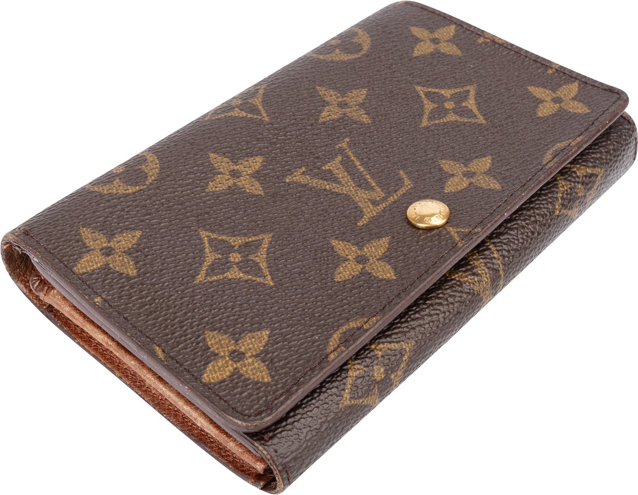 Louis Vuitton Louis Vuitton Canvas Monogram Tresor Wallet Divers