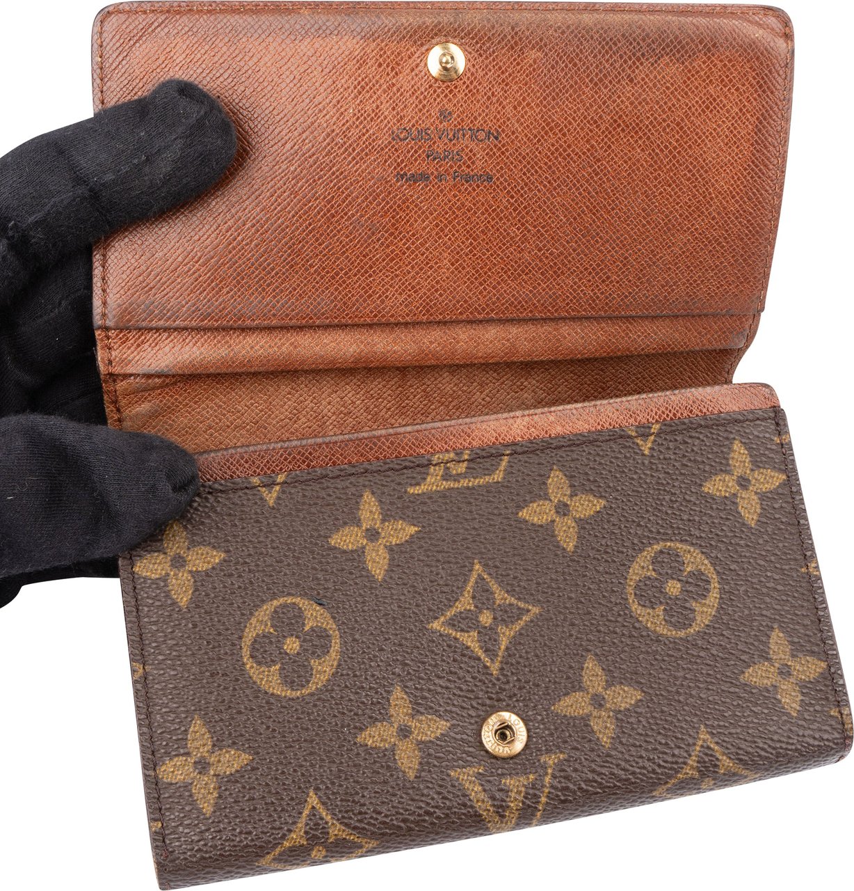Louis Vuitton Louis Vuitton Canvas Monogram Tresor Wallet Divers
