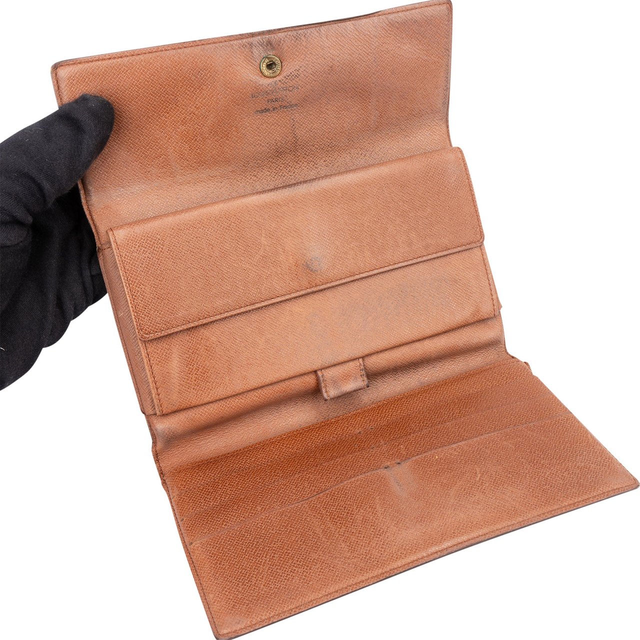 Louis Vuitton Louis Vuitton Canvas Monogram Sarah Wallet Divers