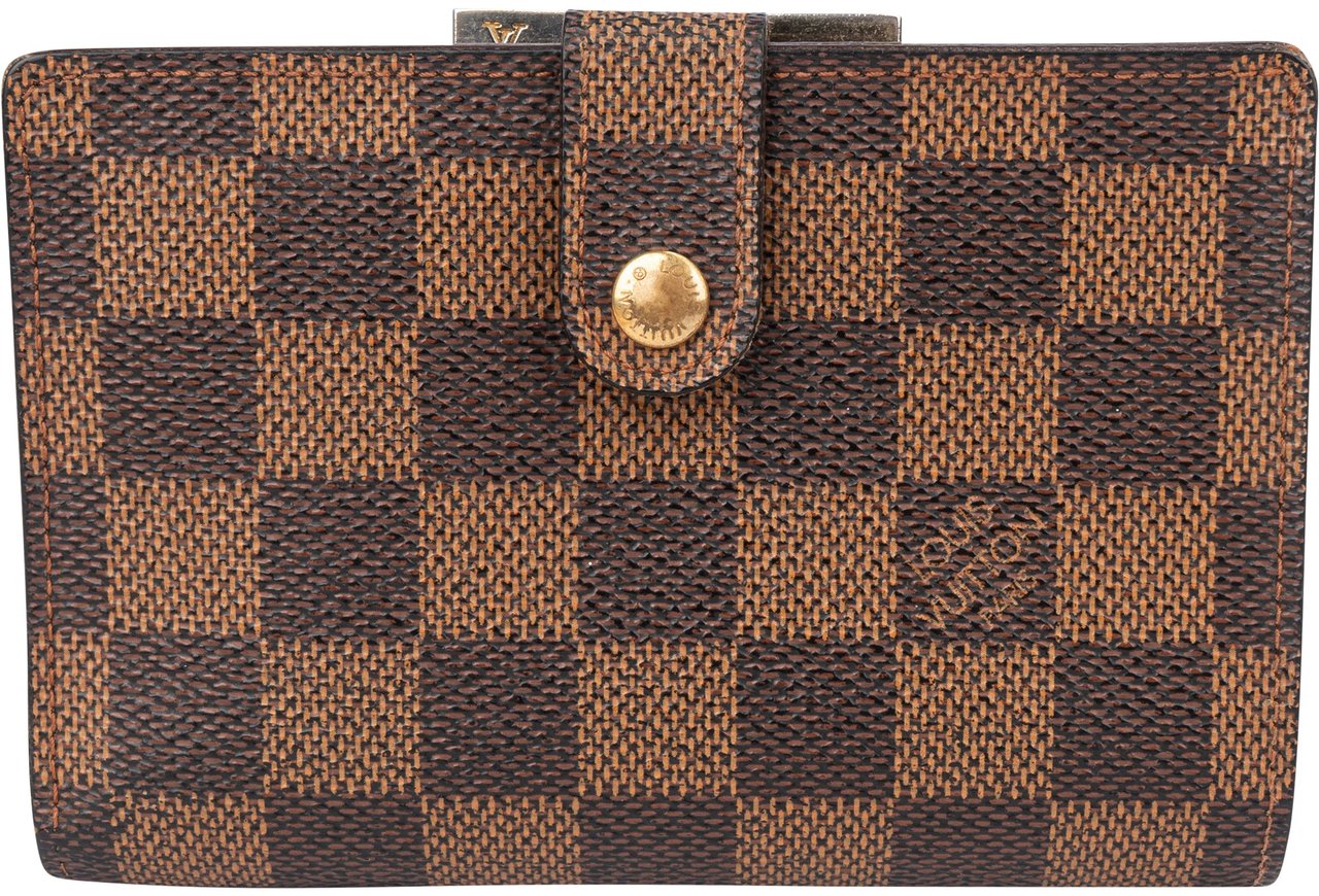Louis Vuitton Louis Vuitton Damier Ebene Monogram Clip Wallet Divers