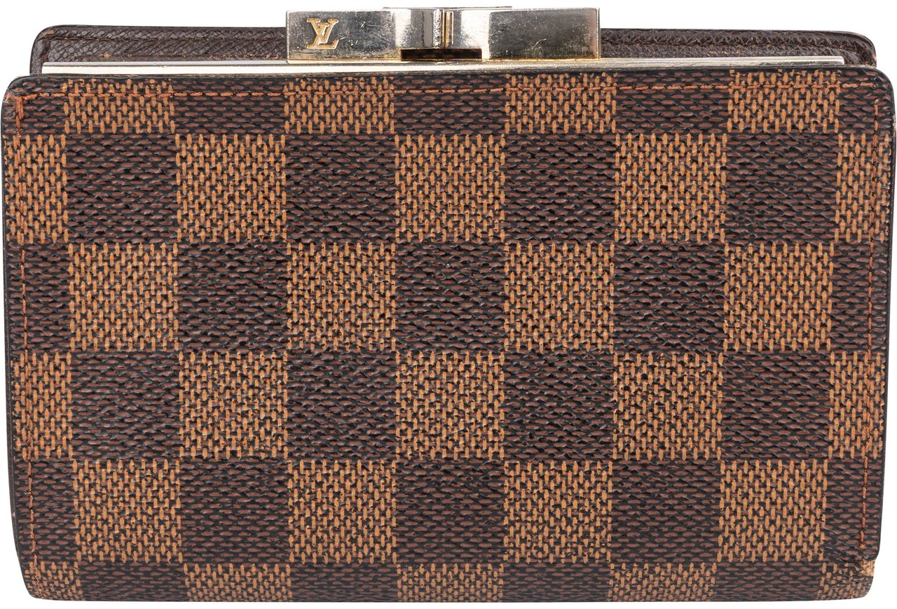 Louis Vuitton Louis Vuitton Damier Ebene Monogram Clip Wallet Divers