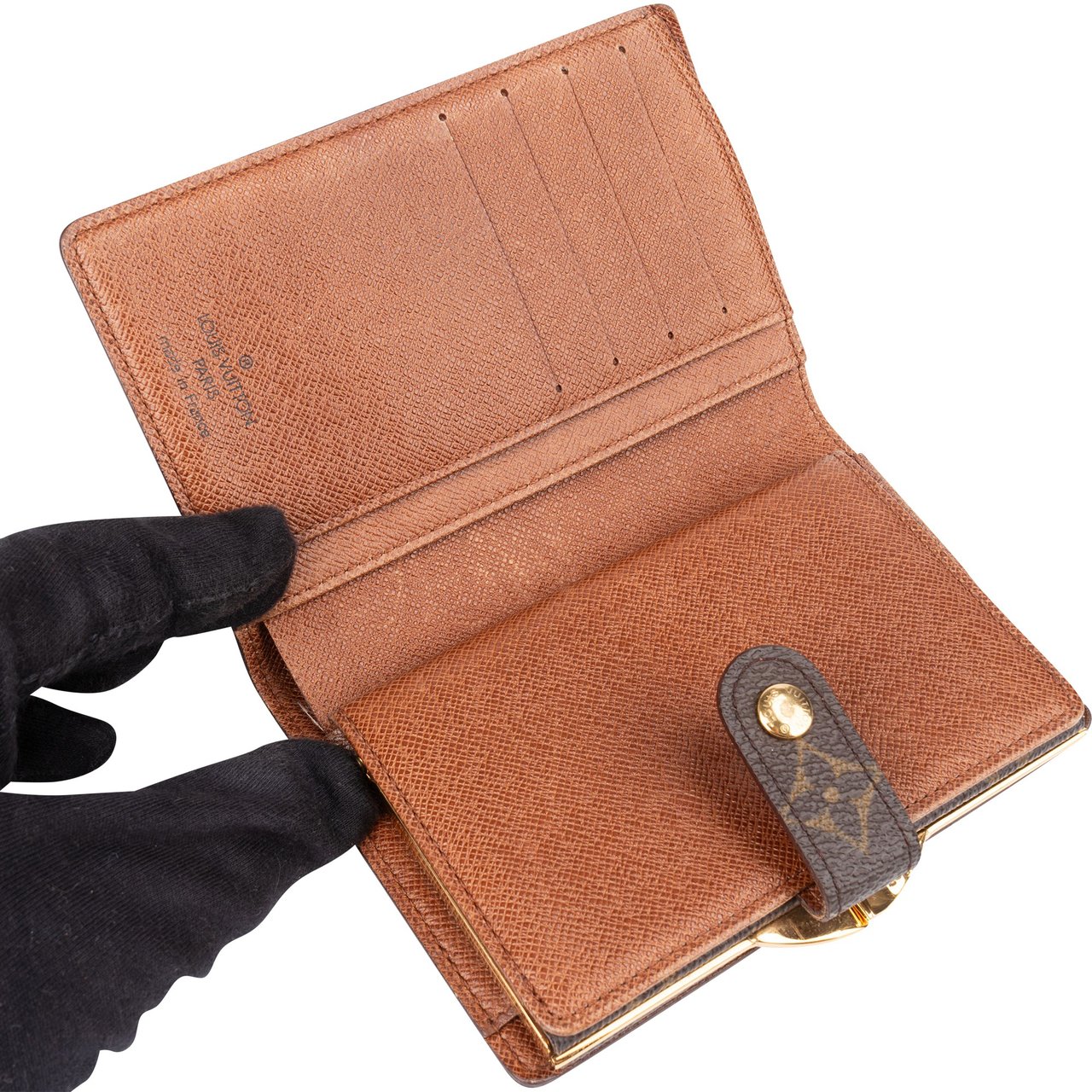 Louis Vuitton Louis Vuitton Canvas Monogram Clip Wallet Divers