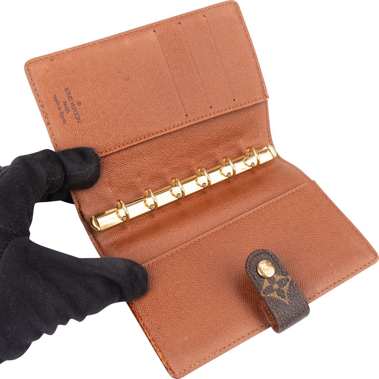Louis Vuitton Louis Vuitton Canvas Monogram Agenda PM Bruin