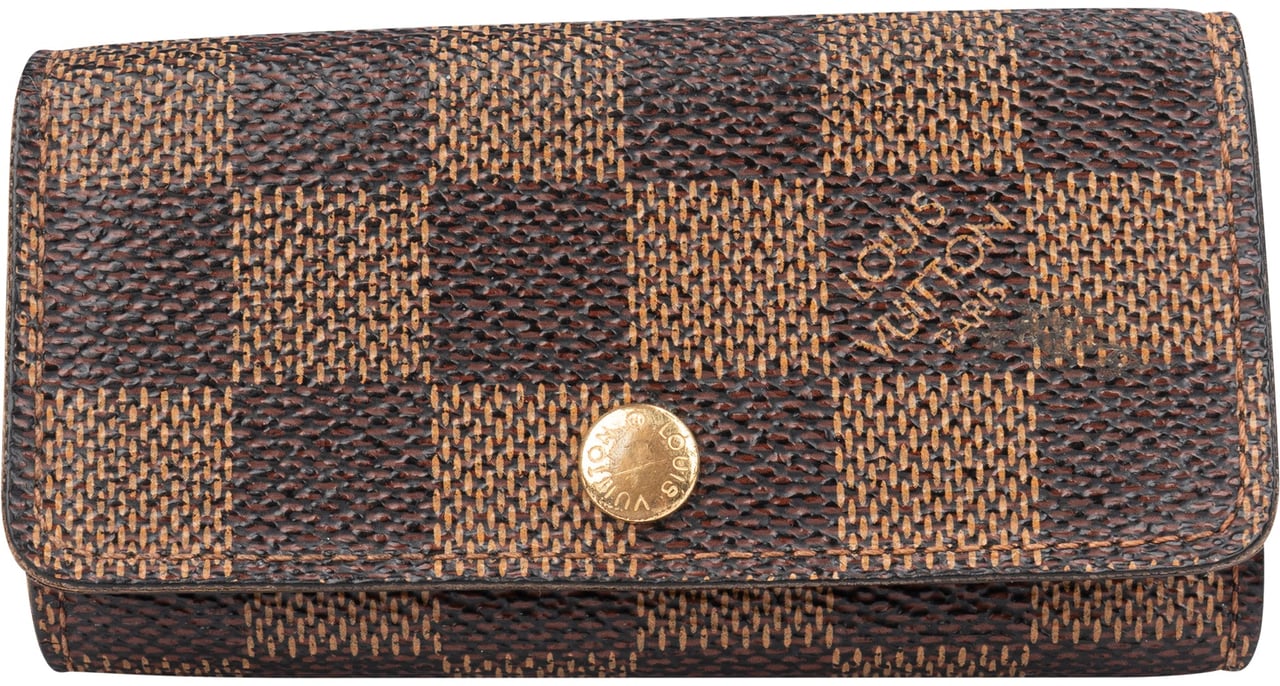 Louis Vuitton Louis Vuitton Damier Ebene Monogram Keyholder Bruin