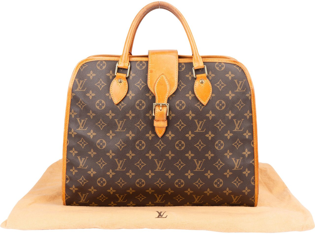 Louis Vuitton Louis Vuitton Canvas Monogram Rivoli Handbag Bruin