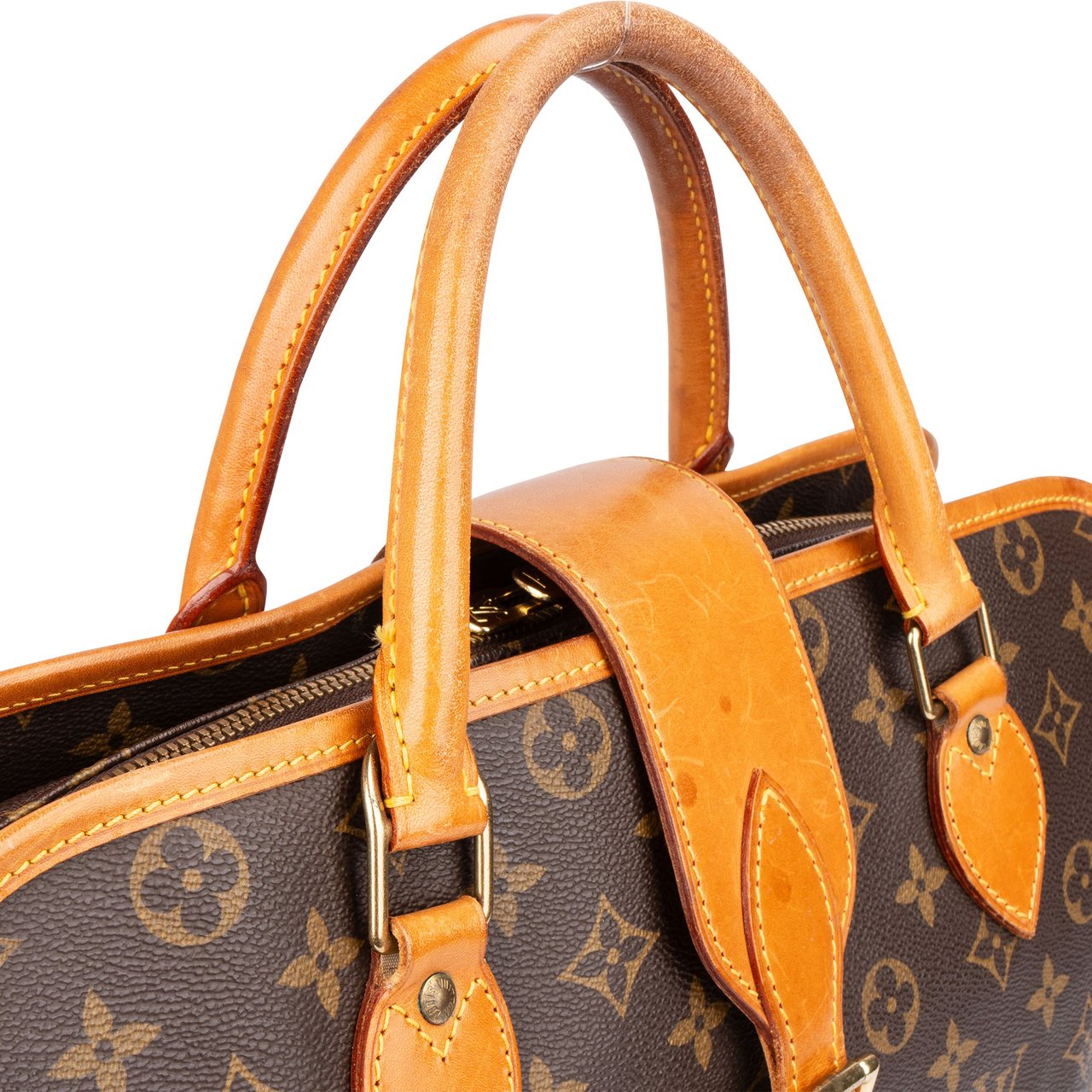 Louis Vuitton Louis Vuitton Canvas Monogram Rivoli Handbag Bruin