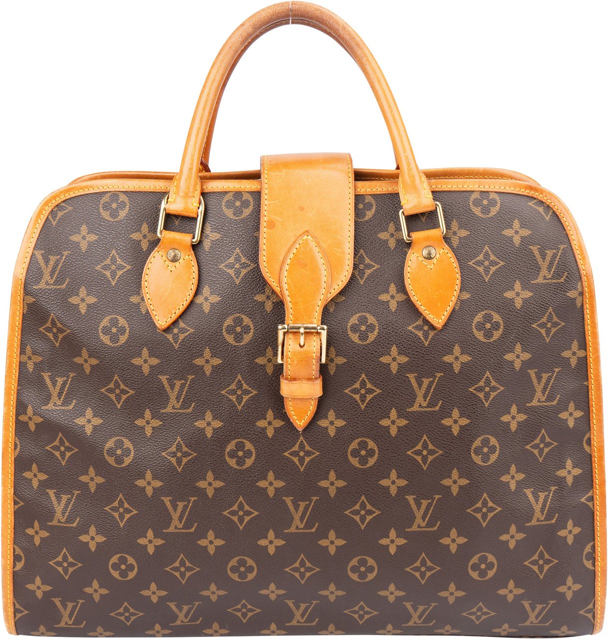 Louis Vuitton Louis Vuitton Canvas Monogram Rivoli Handbag Bruin